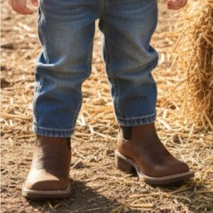 Stylish Brown Kids Boots